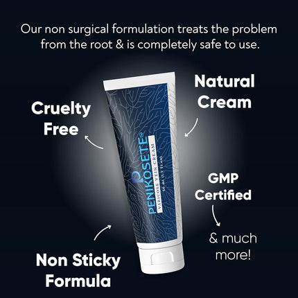 Penikosete Varicose Veins Cream | Natural Ayurvedic Cream for Legs with Ashwagandha | Spider Vein Removal Cream for Improved Circulation & Relief From Heavy Fatigued Legs | Non-Sticky