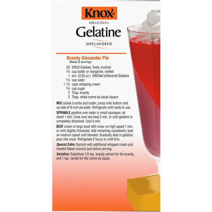 Knox Original Unflavoured Gelatine 32 Envelopes 226g