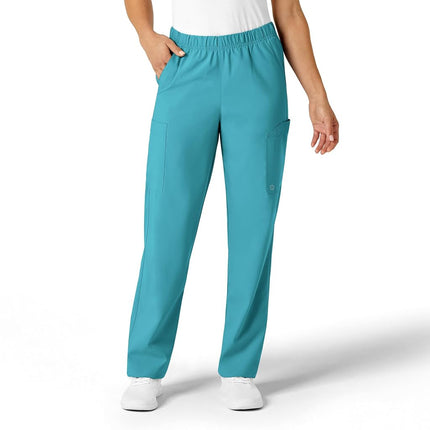 WonderWink Multi-Cargo Pant, Teal Blue, XX-Small