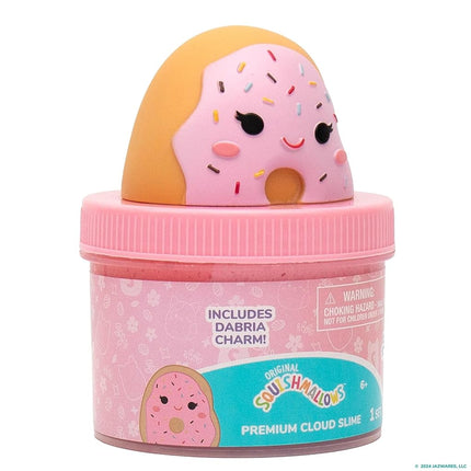 Original Squishmallows Dabria The Donut Premium Cloud Slime, Donut-Scented, Squishmallows Party Favors for Kids 8-12, Girl Toys 8-10 Years Old, Slime Kit for Girls Ages 8-12, Slime for Kids