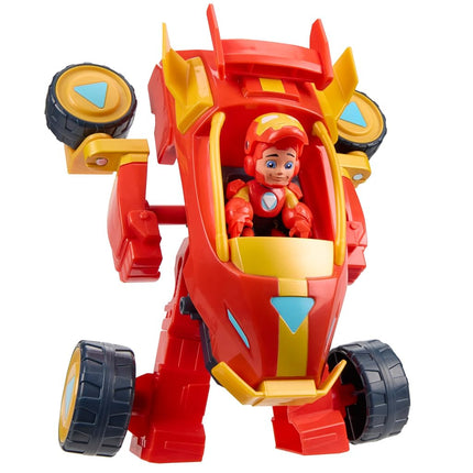 Iron Man and His Awesome Friends Marvel 2-in-1 Mech Suit & Vehicle, Action Figure & Vehicle