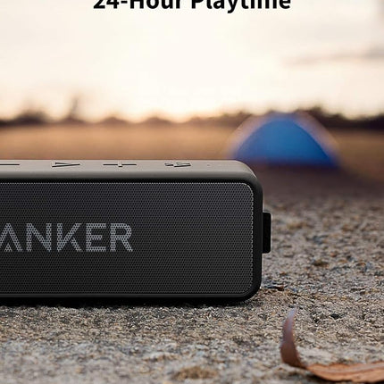 soundcore Anker 2 Portable Bluetooth Speaker, 12W Stereo, Black