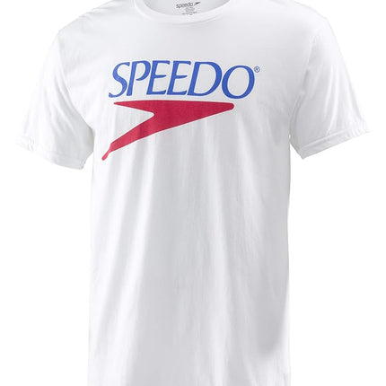 Speedo Camiseta Unisex-Adulto Manga Corta Cuello Redondo Vintage