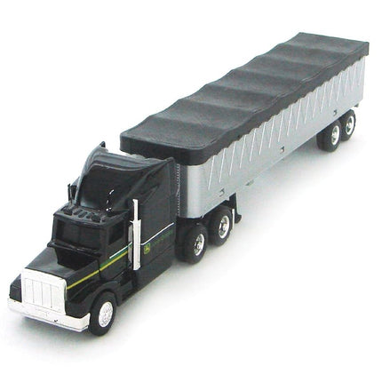 ERTL John Deere Grain Semi Truck Toy Replica - 1:64 Scale - Construction Toys - Die-Cast Metal and Plastic Material - Kids Toys Ages 8 Years and Up
