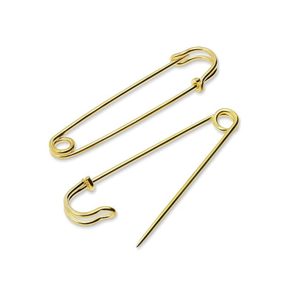 Dritz 62 Skirt/Kilt Pins, Brass Finish, 3-Inch (2-Count), Gilt