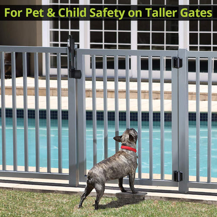 D&D Technologies ML3VPKA MagnaLatch Vertical Pull, Child & Pet Safety Magnetic Gate Latch and Gate Lock, for Any Square Gate