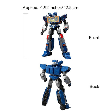 Blokees Figures - Transformers (Model Kit) 71183 - Classic Class(CC) 17-Movie8 Soundwave （Luminous Eyes & Chest）
