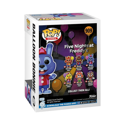 Funko Pop! Games: Five Nights At Freddy's (FNAF) SB - Balloon Bonnie the Rabbit - Collectable Vinyl Figure - Gift Idea - Official Merchandise - Video Games Fans