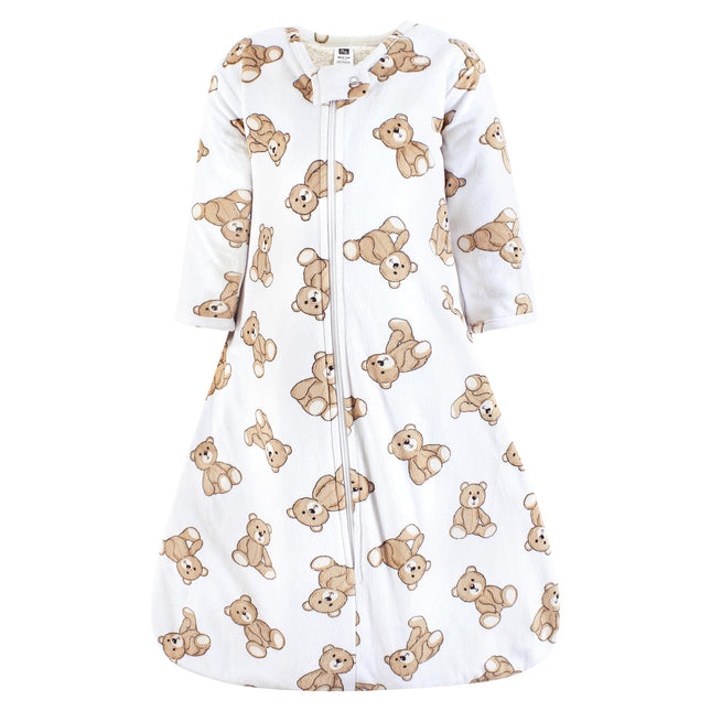 Hudson Baby Infant Girls Long Sleeve Plush Faux Fu