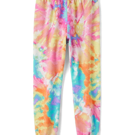 The Children's Place Pantalon de jogging actif pour fille, Tie Dye multicolore, Grande taille