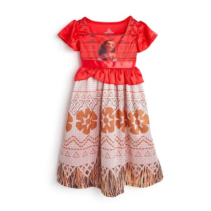 Disney Girls' Big Fantasy Nightgown, Moana Ocean P