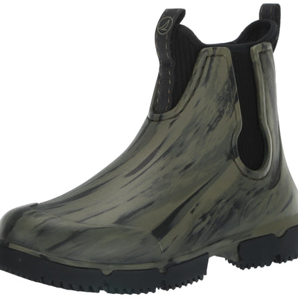 Sperry Men's Float Rain Boot Boot, Camo Olive, 7 M