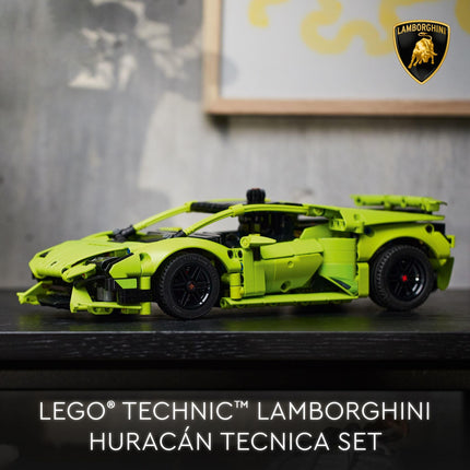 LEGO Technic Lamborghini Huracán Tecnica 42161 Advanced Sports Car Building Kit, Lamborghini Toy, for Kids Ages 9 and Up who Love Engineering and Collecting Exotic Sports Car Toys, 6425785