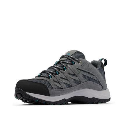 Columbia Women's Crestwood low rise hiking shoes, Grey (Graphite x Pacific Rim), 7.5 UK