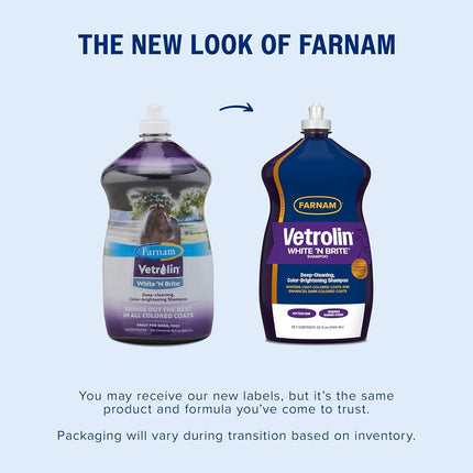 Farnam White 'N Brite Shampoo, 946ml