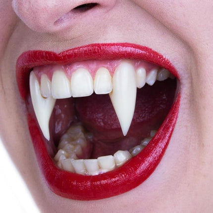 Official Scarecrow Extra Long Sabre Vampire Fangs