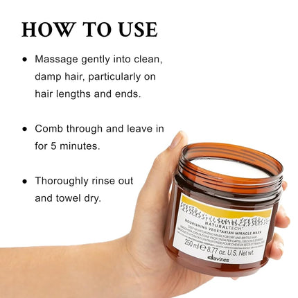 Davines Nourishing Vegetarian Miracle Mask, 8.77 oz.