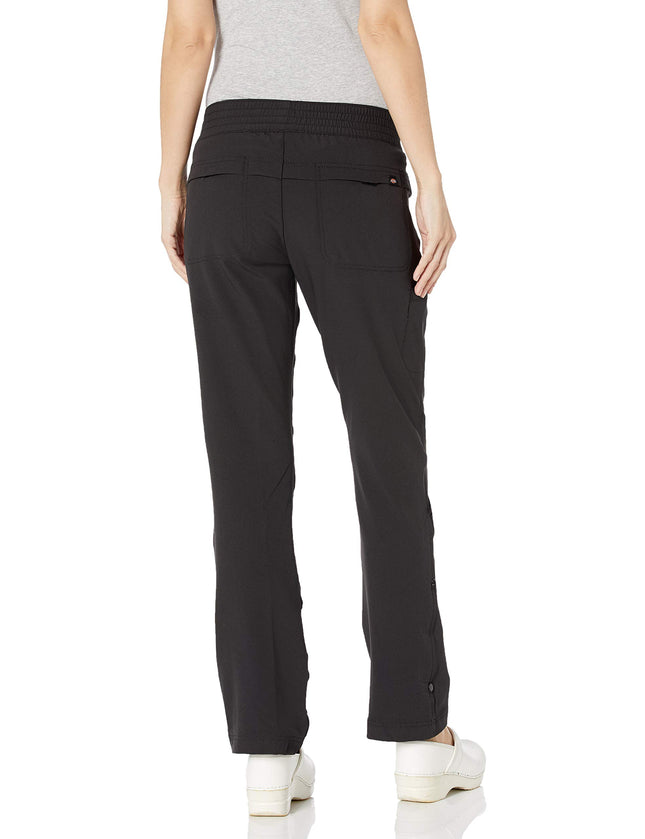 Dickies Women's Temp-IQ Bi-Stretch Roll-Up Performance Pant Black