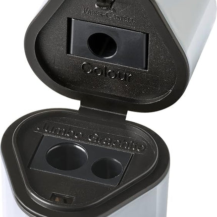 Faber Castell Trio Sharpening Box - Silver