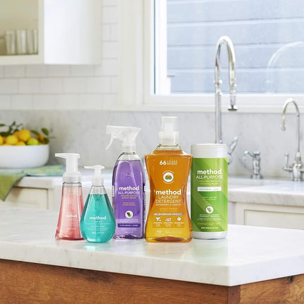 Method Floor Cleaner, Squirt & Mop Hard Floor Cleaner, Almond Fragrance, 739 ml