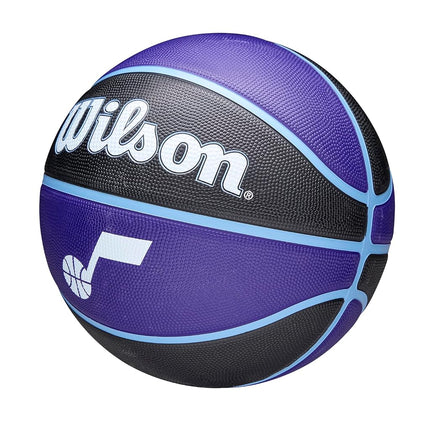 Wilson NBA Team Tribute Basketball, Utah Jazz, Purple, Size 7