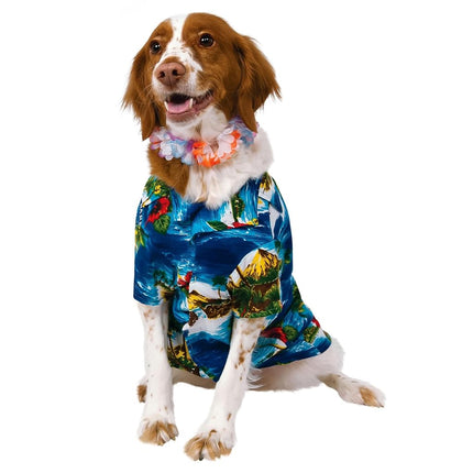 Rubies Official Largeulau Shirt and Hawaiian Lei P