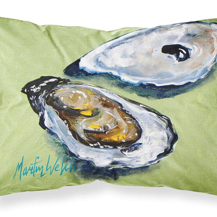 Caroline's Treasures MW1102PILLOWCASE Oysters Two Shells Moisture Wicking Fabric Standard Pillowcase, Large, Multicolor