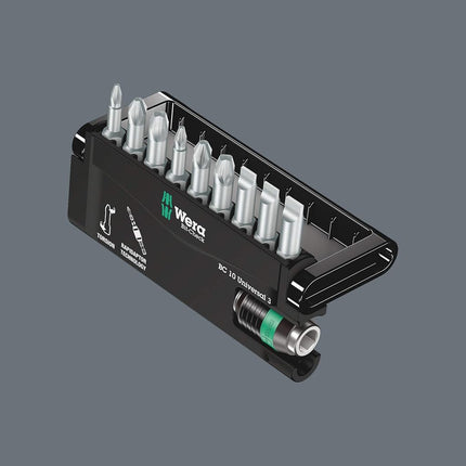 Wera Torsion 8600-9/TZ Sheet Metal Bit Set