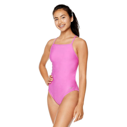 Speedo Women's Swimsuit Piece Endurance The One Solid Team Colors, Lost Lavender, 22