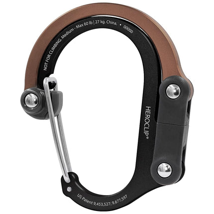 HEROCLIP Carabiner Clip and Hook (Medium) for Camp