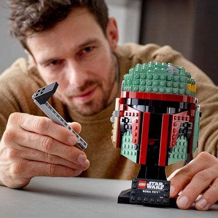 LEGO Star Wars Boba Fett Helmet 75277 Building Kit, Cool, Collectible Star Wars Character Building Set, New 2020 (625 Pieces)