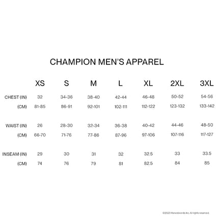 Champion Men's Powerblend Pullover Sweatshirt, Black, L UK