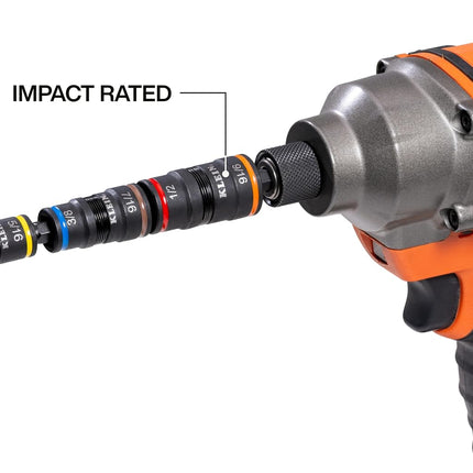 7-in-1 Impact Flip Socket Set, No Handle One Size