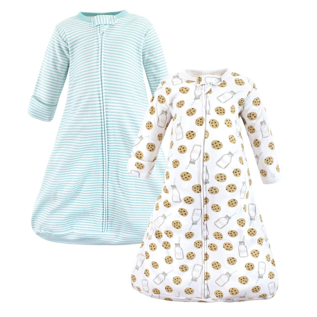 Hudson Baby BabyCotton Long-Sleeve Wearable Sleepi