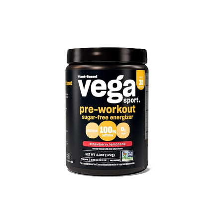 New Vega Sport Sugar Free Energizer Strawberry Lem