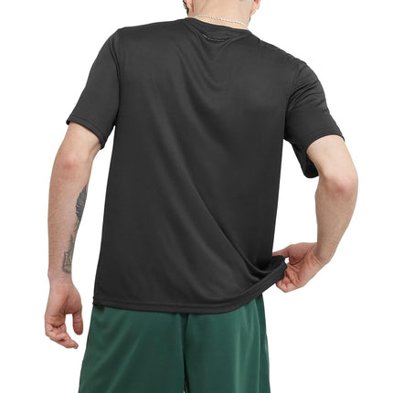 Champion Men's Classic Everyday Soft, Comfortable T-Shirt (Regular or Big & Tall), Black, XXXXXXL Big