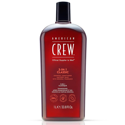American Crew 3 In 1 Shampoo & Conditioner & Body 