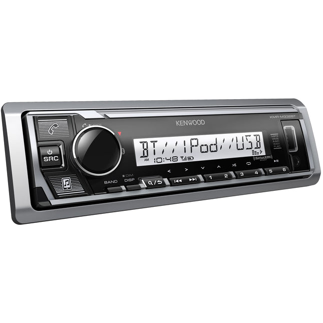 Receptor multimedia digital marino Kenwood KMR-M328BT con Alexa y Bluetooth integrado (NO reproduce CD)
