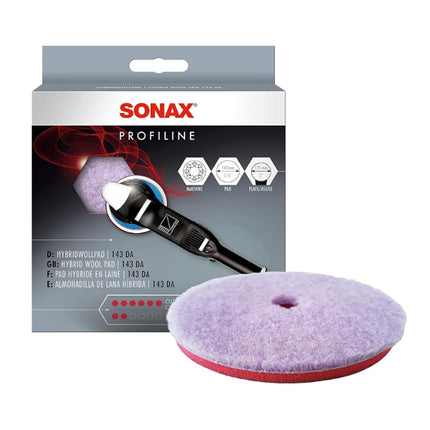 Sonax Hybrid Wool Polishing Pad, 143 Dimeter