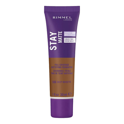 Rimmel Stay Matte Foundation, Deep Noisette, 1 Flu