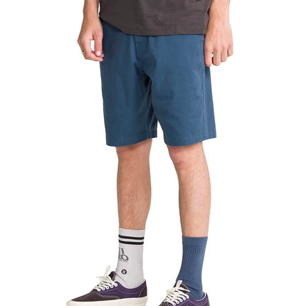 Volcom Men's Frickin Drifter 20" Chino Walk Short, Indigo-New, 34