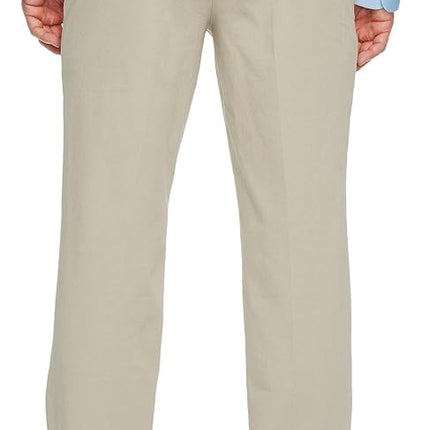 Dockers Men's Straight Fit Workday Khaki Smart 360 Flex Pants (Regular and Big & Tall) Casual, Safari Beige, 40W x 32L