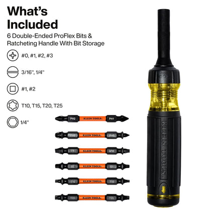 13"-1 Ratcheting Impact Rated Screwdriver