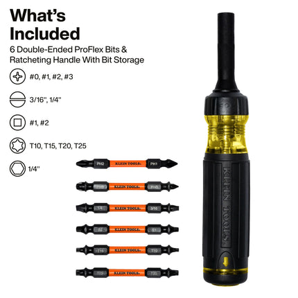 13"-1 Ratcheting Impact Rated Screwdriver