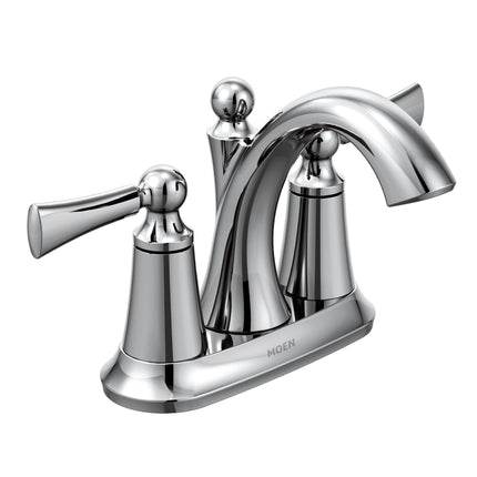 Moen 4505 Wynford Two-Handle Centerset High Arc Ba