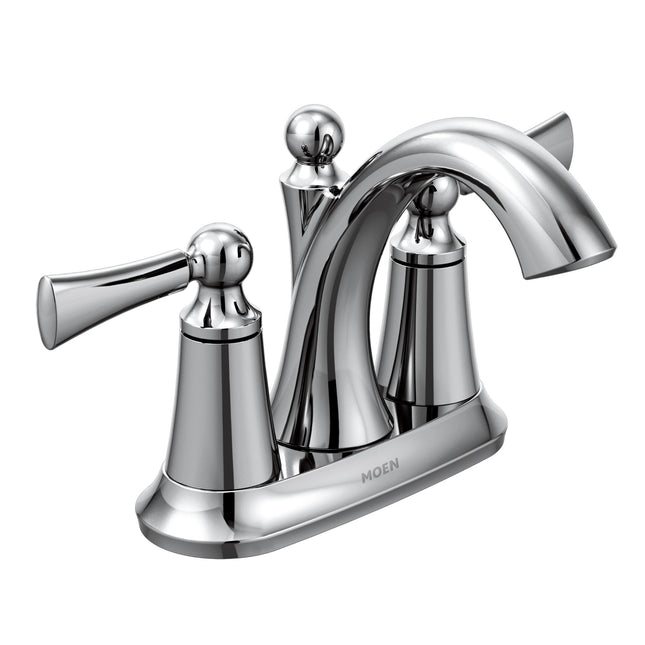 Moen 4505 Wynford Two-Handle Centerset High Arc Ba