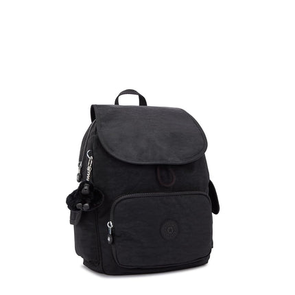 Kipling Women's City Pack Backpack, All-Day Versatile Daypack, Bag, Black Noir, 10.5" L x 14.5" H x 6.75" D, Women's City Pack Backpack, All-day Versatile Daypack, Bag