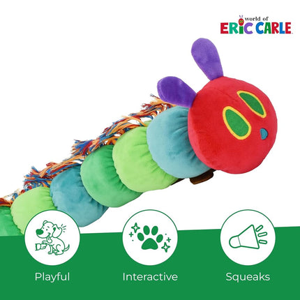 Multipet Very Hungry Caterpillar 18" Plush Dog Toy