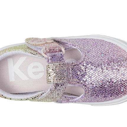 Keds Girl's Daphne (Toddler/Little Kid) Sneaker, Pastel Ombre Glitter, 5.5 Toddler
