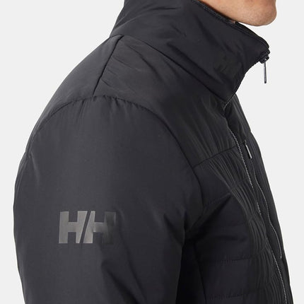 Helly Hansen Men's Crew Insulator Jacket 2.0, Ebony, S